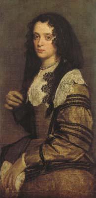 Diego Velazquez Portrait d'une Jeune femme (df02) France oil painting art